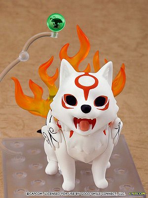 Okami Nendoroid Action Figure Amaterasu DX Version 10 cm --- DAMAGED PACKAGING