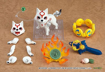 Okami Nendoroid Action Figure Amaterasu DX Version 10 cm --- DAMAGED PACKAGING