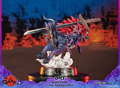 Okami PVC Statue Oki (Wolf Form) 21 cm - Damaged packaging