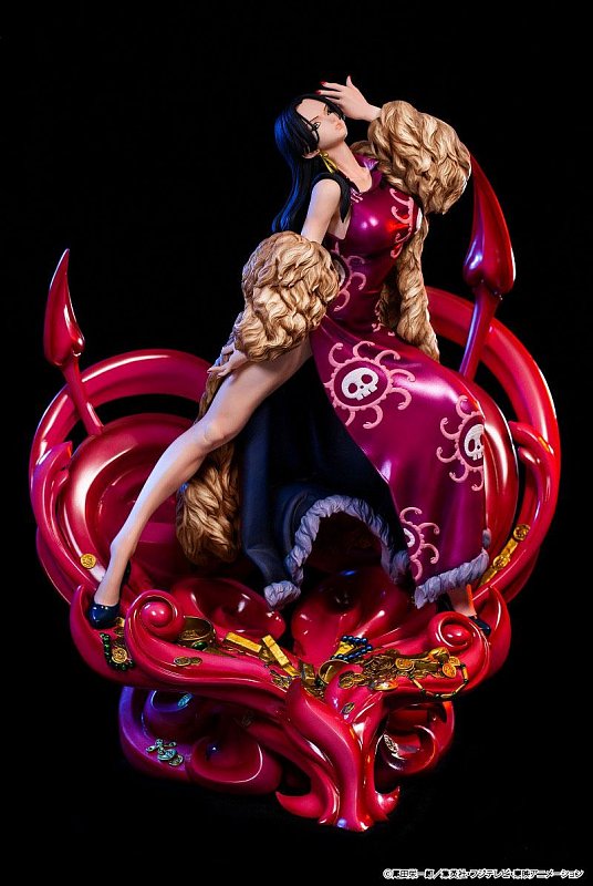 One piece log collection statue boa hancock 60 cm