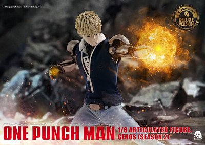 One Punch Man FigZero Action Figure 1/6 Genos (Season 2) Deluxe Version 30 cm