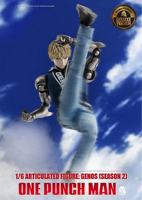 One Punch Man FigZero Action Figure 1/6 Genos (Season 2) Deluxe Version 30 cm