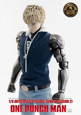One Punch Man FigZero Action Figure 1/6 Genos (Season 2) Deluxe Version 30 cm