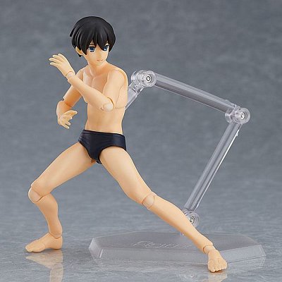 Original Character Figma Action Figure Male Swimsuit Body (Ryo) Type 2 14 cm