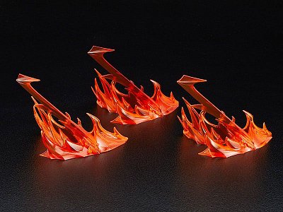 Original Character Parts for MODEROID Figures Flame Effect 8 cm