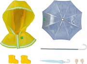 Original Character Parts for Nendoroid Doll Figures Outfit Set Rain Poncho - Yellow