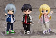 Original Character Parts for Nendoroid Doll Figures Outfit Set Souvenir Jacket - Black