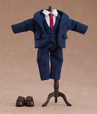 Original Character Parts for Nendoroid Doll Figures Outfit Set (Suit - Navy)