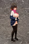 Original Character Shiritsu Daiki Gakuen Series PVC Statue 1/6 Hiyori Fuyuno 24 cm