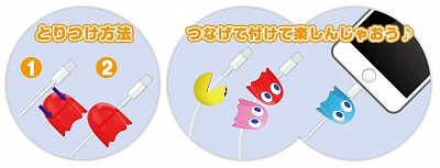 Pac-Man Cable Mascots 5 cm Display (6)