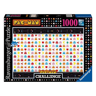 Pac-Man Challenge Jigsaw Puzzle Pac-Man (1000 pieces) - Severely damaged packaging