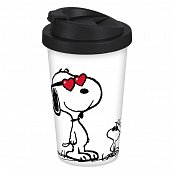 Peanuts Travel Mug Snoopy and Woodstock