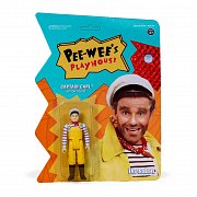 Pee-wee\'s Playhouse ReAction Action Figure Captain Carl 10 cm