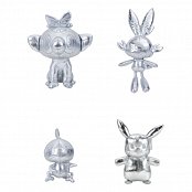 Pokémon 25th anniversary Select Plush Figures Silver Version 20 cm Display (6)