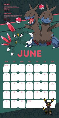 Pokémon Calendar 2021 *English Version*