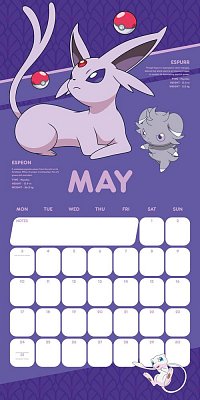 Pokémon Calendar 2021 *English Version*