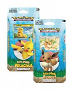 Pokémon Let\'s Play! Pikachu & Eevee Theme Deck Display (8) *German Version*