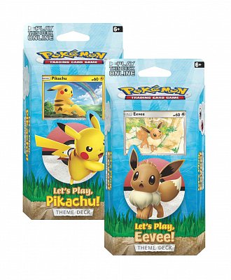 Pokémon Let\'s Play! Pikachu & Eevee Theme Deck Display (8) *German Version*