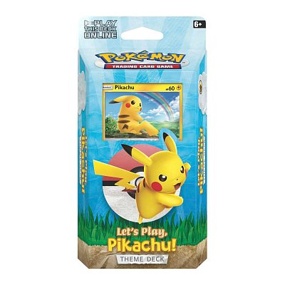 Pokémon Let\'s Play! Pikachu & Eevee Theme Deck Display (8) *German Version*