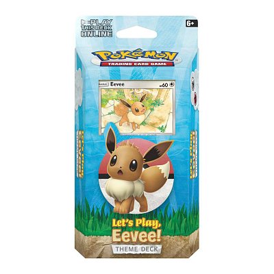 Pokémon Let\'s Play! Pikachu & Eevee Theme Deck Display (8) *German Version*