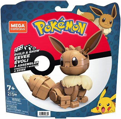 Pokémon Mega Construx Construction Set Build & Show Eevee 13 cm