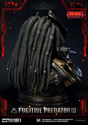 Predator 2018 Bust 1/1 Fugitive Predator Deluxe Ver. 76 cm