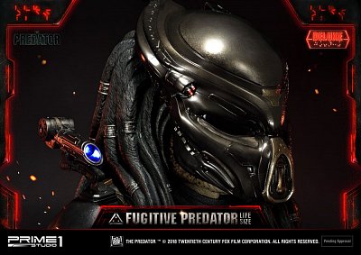 Predator 2018 Bust 1/1 Fugitive Predator Deluxe Ver. 76 cm