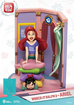 Ralph Breaks the Internet D-Stage PVC Diorama Ariel & Vanellope 15 cm
