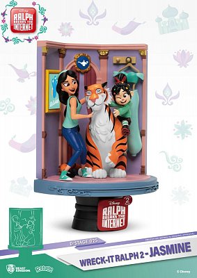 Ralph Breaks the Internet D-Stage PVC Diorama Jasmine & Vanellope 15 cm