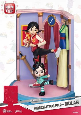 Ralph Breaks the Internet D-Stage PVC Diorama Mulan 18 cm