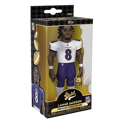 Ravens Vinyl Gold Figures 13 cm Lamar Jackson Assortment (6)