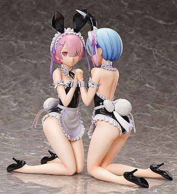 Re:ZERO -Starting Life in Another World- PVC Statue 1/4 Ram Bare Leg Bunny Ver. 30 cm