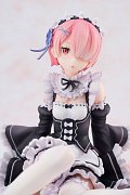 Re:ZERO -Starting Life in Another World- PVC Statue 1/8 Rem & Ram Special Stand Complete Set 16 cm --- DAMAGED PACKAGING