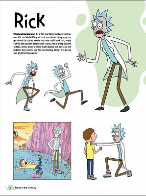 Rick and Morty Art Book The Art of Rick and Morty *English Version* --- DAMAGED PACKAGING