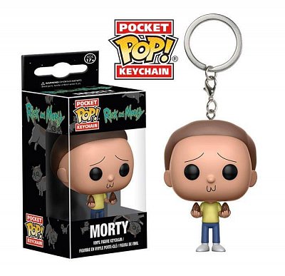 Rick and Morty Pocket POP! Vinyl Keychain Morty 4 cm