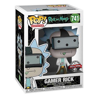 Rick & Morty POP! Animation Vinyl Figure Gamer Rick 9 cm