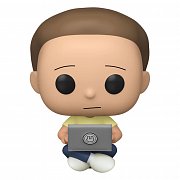 Rick & Morty POP! Animation Vinyl Figure Morty w/Laptop 9 cm