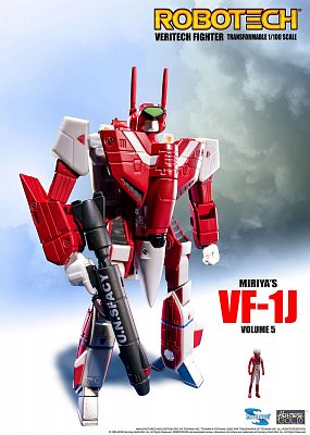 Robotech Veritech Micronian Pilot Collection Action Figure 1/100 Miriya Sterling VF-1J 15 cm