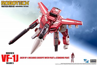 Robotech Veritech Micronian Pilot Collection Action Figure 1/100 Miriya Sterling VF-1J 15 cm