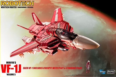 Robotech Veritech Micronian Pilot Collection Action Figure 1/100 Miriya Sterling VF-1J 15 cm