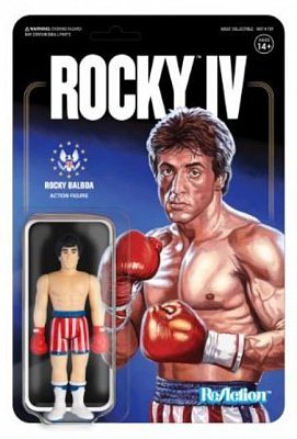 Rocky 4 ReAction Action Figure Rocky 10 cm