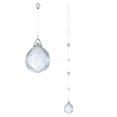 Sailor Moon Crystal Suncatcher Version B Usagi\'s Silver Crystal 4 cm