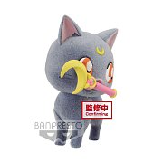 Sailor Moon Eternal Fluffy Puffy Mini Figure Luna Ver. A 7 cm