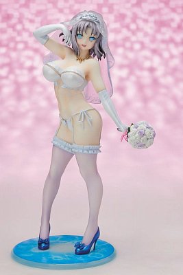 Senran Kagura NewWave Gburst PVC Statue 1/6 Yumi Wedding Lingerie Ver. 27 cm