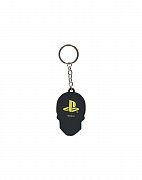 Sony PlayStation Biker Rubber Keychain Skulll 8 cm