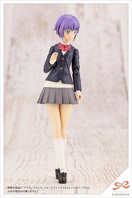 Sousai Shojo Teien Model Kit Accesoory Set 1/10 After School Short Wigs Type A Orange & Purple