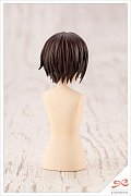 Sousai Shojo Teien Model Kit Accesoory Set 1/10 After School Short Wigs Type A White & Choco Brown