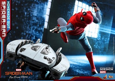 Spider-Man: Far From Home Movie Masterpiece Action Figure 1/6 Spider-Man (Homemade Suit) 29 cm