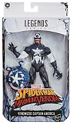 Spider-Man: Maximum Venom Marvel Legends Series Action Figure Venomized Captain America 15 cm