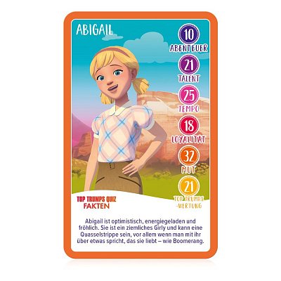 Spirit Card Game Top Trumps Quiz *German Version*